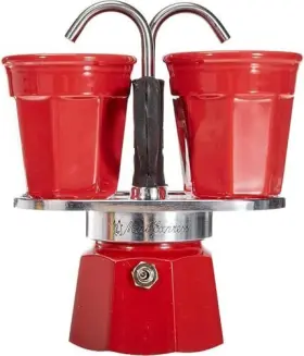 0007303 Bialetti 006363030489 Set Mini Express 8006363030489 2 Cupsred