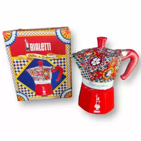 Bialetti 006363038485 Dolce And Gabbana Moka Express Stovetop Espresso Maker 3 Cup Italy 4.4oz