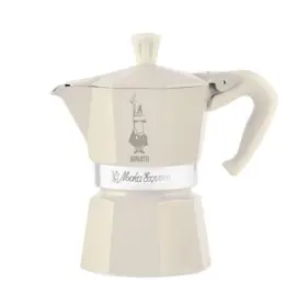 Bialetti 006363074537 Moka Express 3-cup Winter Wonderland Limited Edition Coffee Maker White