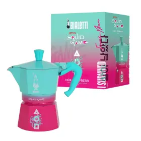 Bialetti 006363077118 Moka Express Squid Game Iconic Stovetop Espresso Maker Pot Italian C