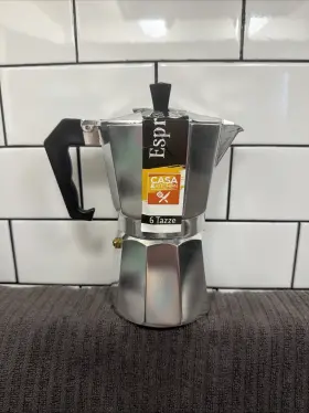 Bialetti 026758029676 Espresso Casa And Kitchen Italia Maker Stovetop 1 Cup New