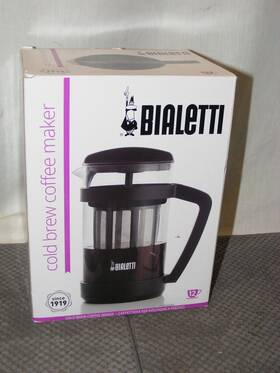 Bialetti 06765 12-cup Cold Brew Coffee Maker New In Box Free Ship