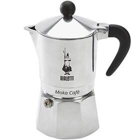 Bialetti 06774 Moka Cafe 3 Cup Stove Top Espresso Maker Black