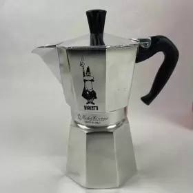 Bialetti 076753068000 6 Cup Moka Express Stovetop Espresso Coffee Maker Pot Latte All In One