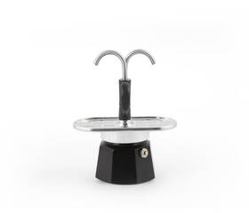 Bialetti 1284 Mini Express Stovetop Espresso Percolator 2-cup Aluminum
