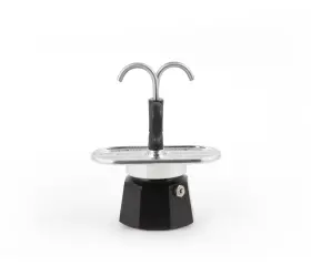 1284 Bialetti Mini Express Stovetop Espresso Percolator 2-cup Aluminum