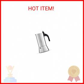 Bialetti 1698 Venus 2 Cup Stainless Steel Espresso Maker