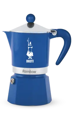 44826298187942 Bialetti Rainbow Italian Moka Espresso Stovetop Coffee Maker Pot 3 Cups