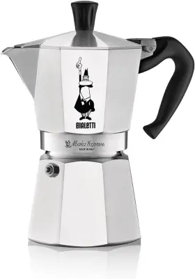 9-cups Bialetti 4953 Moka Express For Espresso Maker Silver Torn Or Open Box