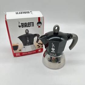 Bialetti 6932 - Moka Induction Pot Suitable For All Types Of Hobs 4 Cups Esp