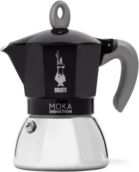 6936 Bialetti - Moka Induction Pot Suitable For All Types Of Hobs 6 Cups Espr