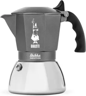 Bialetti 800689610800 Brikka Induction Coffee Maker 4 Cups 170 Ml Espresso Bar Style