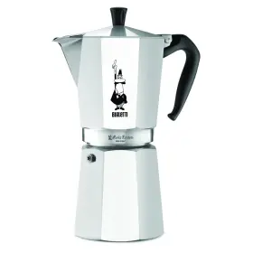 Bialetti 882611996640 Moka Express Iconic Stovetop Espresso Maker Makes Real Italian Coffee Mo