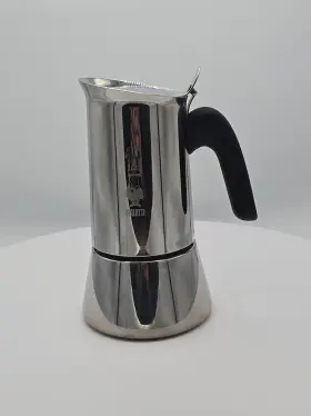 965374 Bialetti Venus Stainless Steel 6 Cup Espresso Maker - Silver