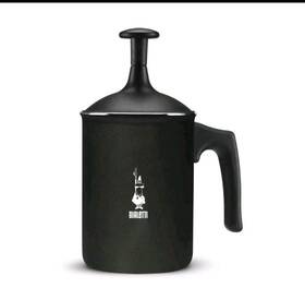 Bialetti Agr394 Milk Frother Tuttocrema 160ml Aluminum Black Montalatte Perfetto Crema