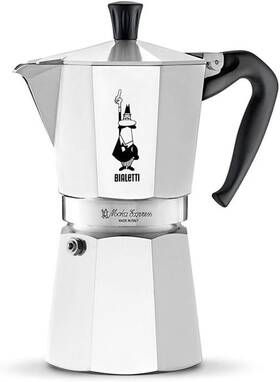 Bialetti B00004rfrv - Moka Express Iconic Stovetop Espresso Maker Makes Real Italian Coff