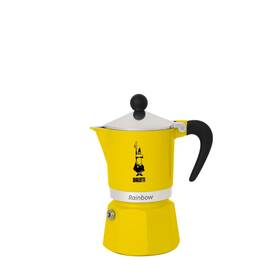 Bialetti B072vllllt Moka Express Rainbow Yellow 6 Cups