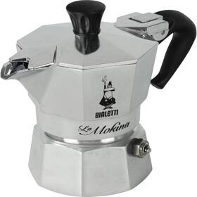 Bialetti B086v2f6hn Bia290493 Mokina Coffee Maker 1/2 Cup Black