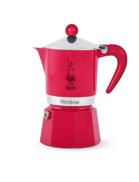 Bialetti B0cdzwd168 Moka Express Rainbow Magenta 3-cup Stovetop Espresso Maker