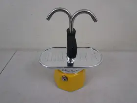 Bs146b Bialetti Mini Express Yellow - Double Cup Stove Top Coffee Espresso Maker
