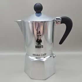 Co110c Bialetti Moka Caf 3 Cup Stovetop Espresso Maker Pot Silver Aluminum