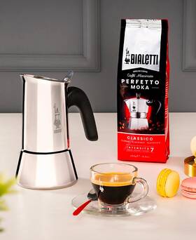 Bialetti Mcp-12n Venus 6 Cup Stainless Steel Coffeemaker - 7.9 Oz