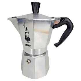 Bialetti St/g1 Moka Express 6 Cup Stovetop Espresso Maker Safety Valve Classic Design