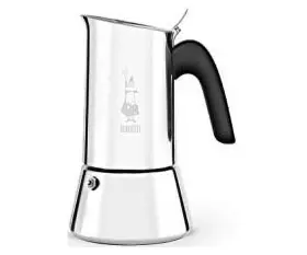 Venus6 Bialetti New Venus Induction Stovetop Espresso Maker 6-cup 18/10 Steel
