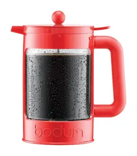 6372486 Bodum Bean 51 Oz Red Cold Brew Coffee Maker