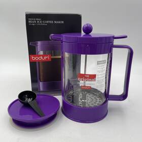 Bodum K11081 Bean Cold Brew Press And Iced Coffee Maker 51 Oz Purple New Open Box