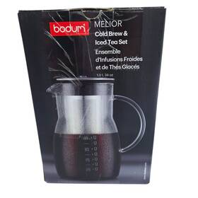 Bodum K1246801tg Melior Cold Brew And Iced Tea Set 8 Cup 34 Oz