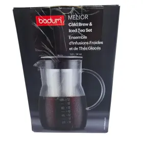 K1246801tg Bodum Melior Cold Brew And Iced Tea Set 8 Cup 34 Oz