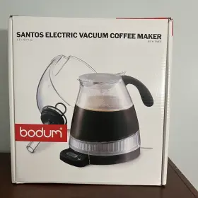 Santos3000 Bodum Santos 3000 Electric 12 Cup Vacuum Coffee Maker Tested