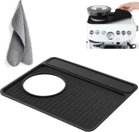 Lif-dunkive-0610 Brand Dunkive Espresso Machine Tamping Mat Accessories Compatible With Black And Gray