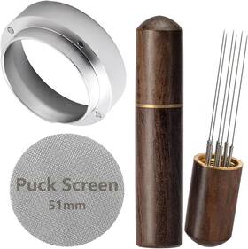 Brand Joestikk Jseak08 Wdt Tool Espresso Accessories Kit 51mm Dosing Funnel Puck Screen 6