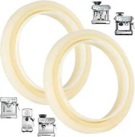 Brand Vomika 651358039244 54mm Silicone Steam Ring 2pcs Grouphead Gasket Replacement Parts No Bpa