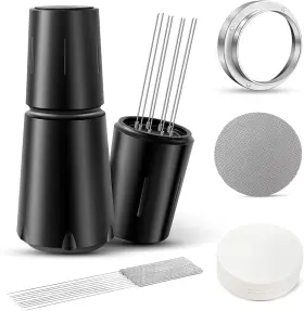 X01a51 Brand Zorvianx Wdt Espresso Distribution Tool 8x0.35mm Needles Stirrer With 54mm