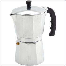 Branded 123455 Aluminum Vintage Espresso Stovetop Coffee Maker 3-cup Silver K-cup Pod