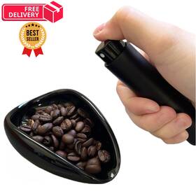 Breewenf N002kfdd Coffee Bean Dosing Cup And Spray Bottle Set Bar 10cm Black