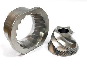 Brewvana Ek3636 Jura Conical Grinder Burr Set Replacement Cone Millstone Burrs Silver