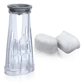 Buhobha 768399968478 Water Filter Holder And 2 Filters Short Transparent