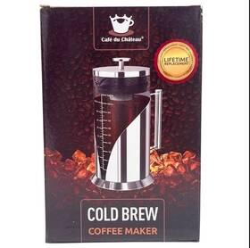 Caf Du Chateau 731015280858 Cafe 34oz Cold Brew Coffee Maker With Stainless Steel Filter New
