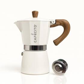 Cafecito Espresso Coffee Ves261 Moka Pot 6 Cup - 10 Oz Manual Percolator