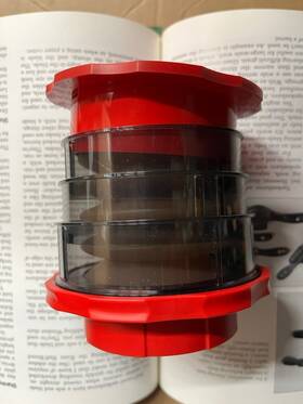 Cafflano 809444940031 Red Kompact Coffee Press No Box And Never Used