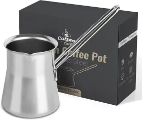 Caizen Coffee 445015156107 Quality Turkish Pot - Maker Chai Arabic