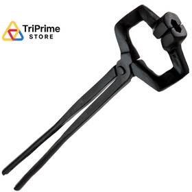 Caliburn Ct4908 Knifemaking And Blacksmithing Tongs 16 Inch Z V-bit Style Black