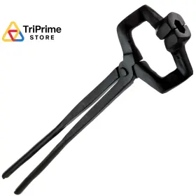 Ct4908 Caliburn Knifemaking And Blacksmithing Tongs 16 Inch Z V-bit Style Black