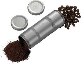 Camping Moon Us-cc-51-h Coffee Canister 2-stage Cnc Cutting Duralumin Cc-51-h Silver
