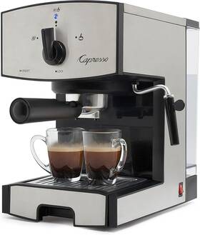 Capresso 759284349236 117.05 Stainless Steel Pump Espresso And Cappuccino