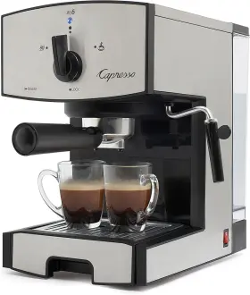 Capresso 759284349236 117.05 Stainless Steel Pump Espresso And Cappuccino